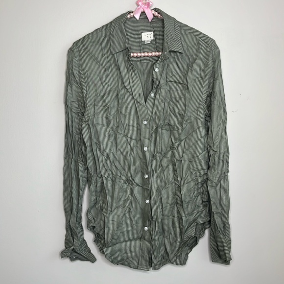 a new day Tops - A new day striped button up